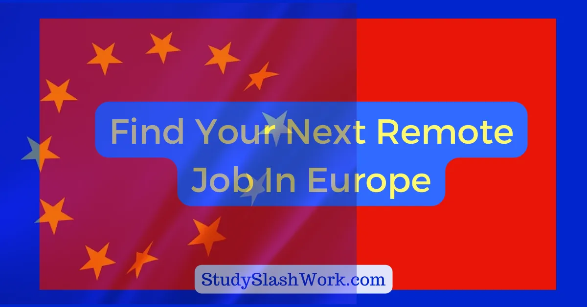 Find your next job in Europe
