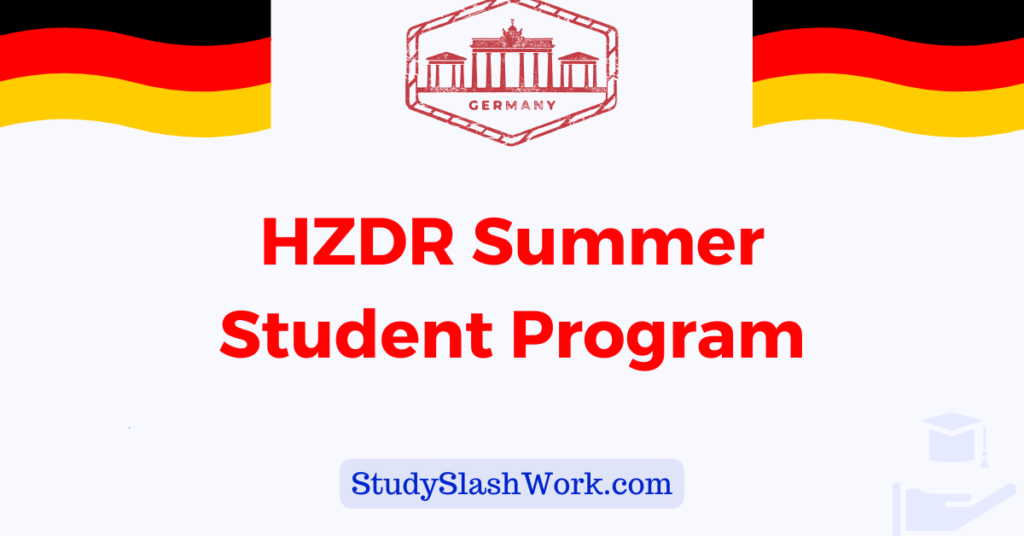 HZDR Summer Student Program
