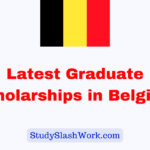 Graduate Scholarships in Belgium