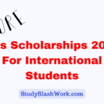 Nus Scholarships 2024 For International Students