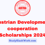 Austrian Development cooperation Scholarships 2024